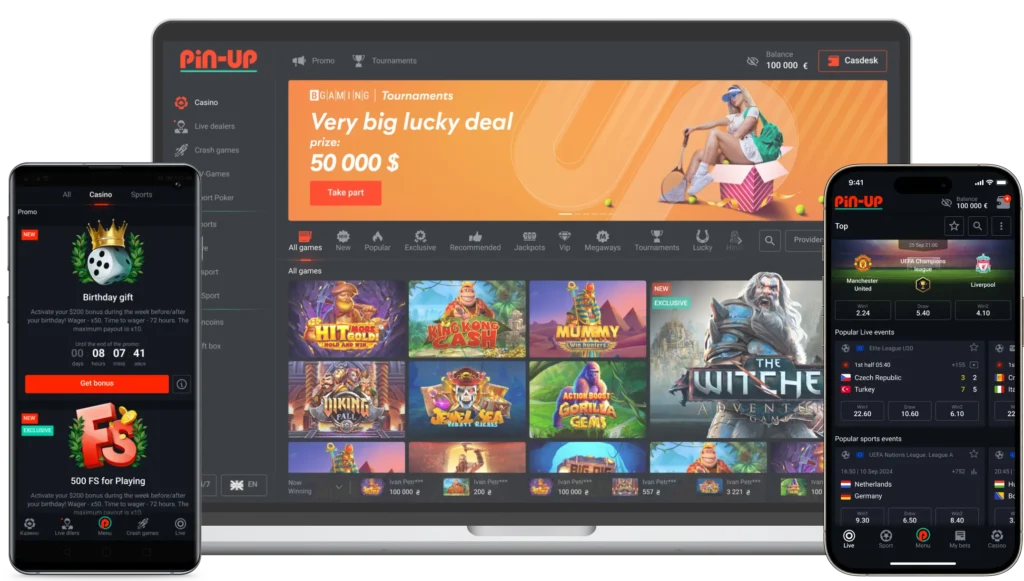 Pin Up Casino App for Android